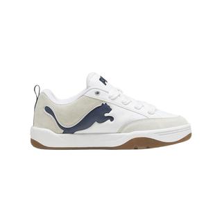 PUMA 395022 复古滑板鞋 白海军蓝灰 43码