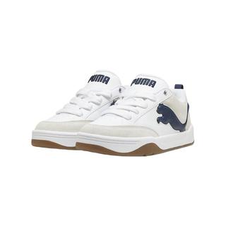PUMA 395022 复古滑板鞋 白海军蓝灰 43码