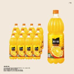 美汁源 果粒橙橙汁饮料1.25L*12瓶