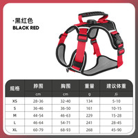新款狗狗胸背牵引绳带定位器