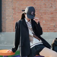 MLB 七夕明星同款男女情侣棒球帽运动遮阳休闲鸭舌帽CP66