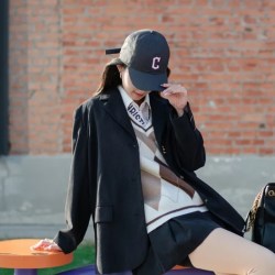 MLB 七夕明星同款男女情侣棒球帽运动遮阳休闲鸭舌帽CP66