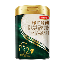伊利 金领冠珍护源初2段6-12月750g*2罐 婴幼儿配方奶粉