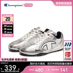 Champion 美国冠军2025丁禹兮同款跑鞋女男 复古运动休闲赛车鞋25FWR04