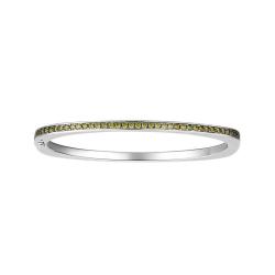 APM Monaco 精致卡其色925银手镯生日礼物送女友 AB4821ARG