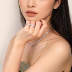 APM Monaco 密镶加厚双指戒指新年A22055OX