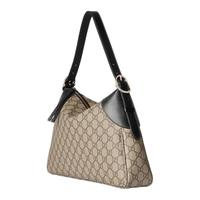 GUCCI 古驰 女款复古帆布单肩包