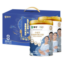 蒙牛 中老年低脂高钙高纤多维营养奶粉礼盒