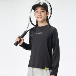onmygame 儿童长袖T恤2025秋新款男女童圆领打底衫
