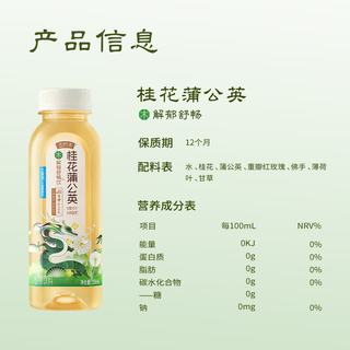 二次方 五行养生水 0蔗糖 258ml*15瓶 植物饮料
