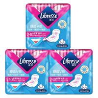 Libresse 舒适V感极薄棉柔日用卫生巾 24cm*10片*3包