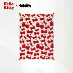 野兽派家居 Hello Kitty法兰绒盖毯