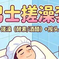 门票+搓澡+盐奶浴+热敷