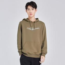 鸿星尔克 伍岳独尊-春季男套头带帽卫衣 51222302072