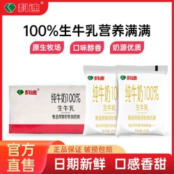 科迪 纯牛奶两箱100g*32袋装早餐奶学生早餐奶