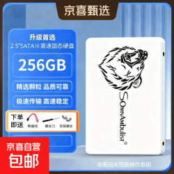3.0接口游戏办公存储系统硬盘 256GB+台式机配件