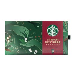 星巴克 随星杯深度烘焙黑咖啡2.7g*18杯