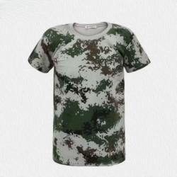 纯棉军训服迷彩服套装大学男女夏季初高中绿色耐磨上衣户外校服