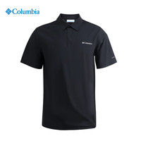 Columbia POLO衫男26年春夏新户外UPF50速干弹力舒适短袖T恤XE3849