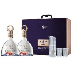 西凤酒 紫气东来 52度 凤香型白酒 500ml*2瓶
