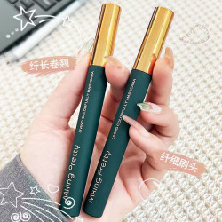 MKING PRETTY 睫毛膏浓密细头纤长卷翘棕色不晕染不脱妆防汗防水正品