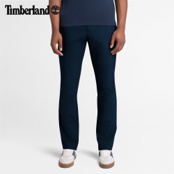 Timberland 男装长裤弹性直筒裤子|A6JWN