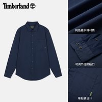 Timberland 男装长袖衬衫秋季休闲商务通勤|A299D