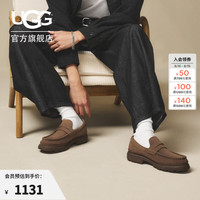UGG 秋季新款男士舒适平底一脚蹬豆豆鞋休闲懒人鞋乐福鞋 1184238