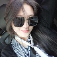 汇鼎 镜片 偏光墨镜男时尚驾驶眼镜女防紫外线不刺眼太阳镜8198 MO3玫瑰金/灰红色