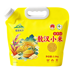 农合天下 敖汉黄小米 5斤 谷物杂粮