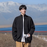 VUUG 休闲情侣款秋冬百搭韩版针织衫毛衣潮流宽松长袖外套