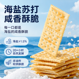 1号会员店 海盐苏打饼干 1.5kg