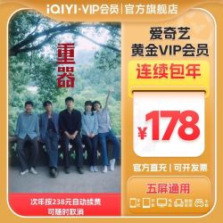 爱奇艺 视频黄金VIP会员 12个月