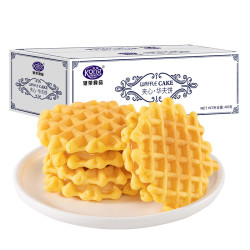港荣 华夫饼整箱 肉松沙拉味460g*2