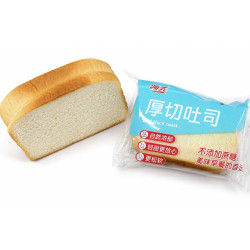 领先 厚切吐司面包  55g/个 总400g