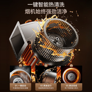 华蒂创亿 变频顶侧双吸 挥手智控自动清洗 900mm宽 30m³/min 油烟机