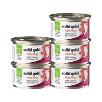 solid gold 素力高 椰子油系列 三文鱼金枪鱼猫罐头