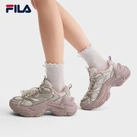 FILA 鱼刺3+官方老爹鞋女鞋休闲鞋2026夏季新款增高鞋运动鞋