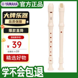 YAMAHA 竖笛 YRS-23G 8孔竖笛 C调高音 德式