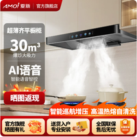 夏新高端抽油烟机大吸力变频自动清洗