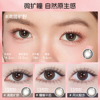 HYDRON 香氛彩色隐形眼镜 大小直径 10片 慵懒午后 0度