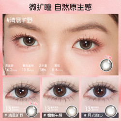 HYDRON 香氛彩色隐形眼镜 大小直径 10片 慵懒午后 0度