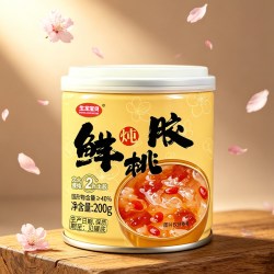 生龙 鲜炖桃胶银耳羹 即食免煮 菌菇干货