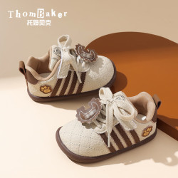 ThomBaker 秋季新款宝宝学步鞋 卡其色
