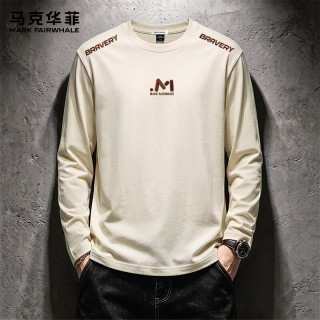 马克华菲 JMK斜圆字母组合 男士T恤