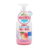 百亿补贴：贝亲 婴儿宝宝洗发沐浴泡沫二合一桃叶精华 500ml