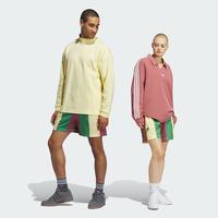 adidas 三叶草 运动短裤情侣款时尚潮流撞色印花宽松透气松紧腰休闲短裤