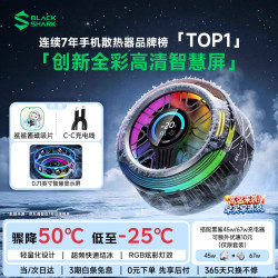 黑鲨 6 Pro 磁吸半导体散热背夹 黑色
