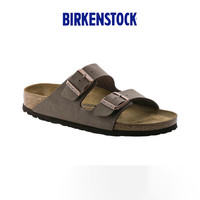 BIRKENSTOCK 男女同款平跟休闲时尚凉鞋拖鞋 棕色 41七夕