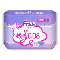 Free 卫生巾 极薄夜用 285mm*6片